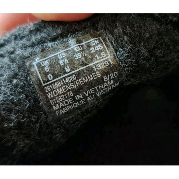 Clarks Pawley Joy Metallic Suede Slip On Side Zipper Sneaker Booties Size 8.5 - Picture 9 of 9